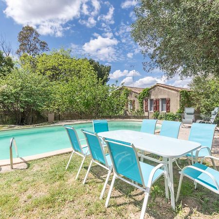 Maison Avec Piscine Location De Vacances Ferme Pedagogique Du Dolmen Le Pouget Extérieur photo